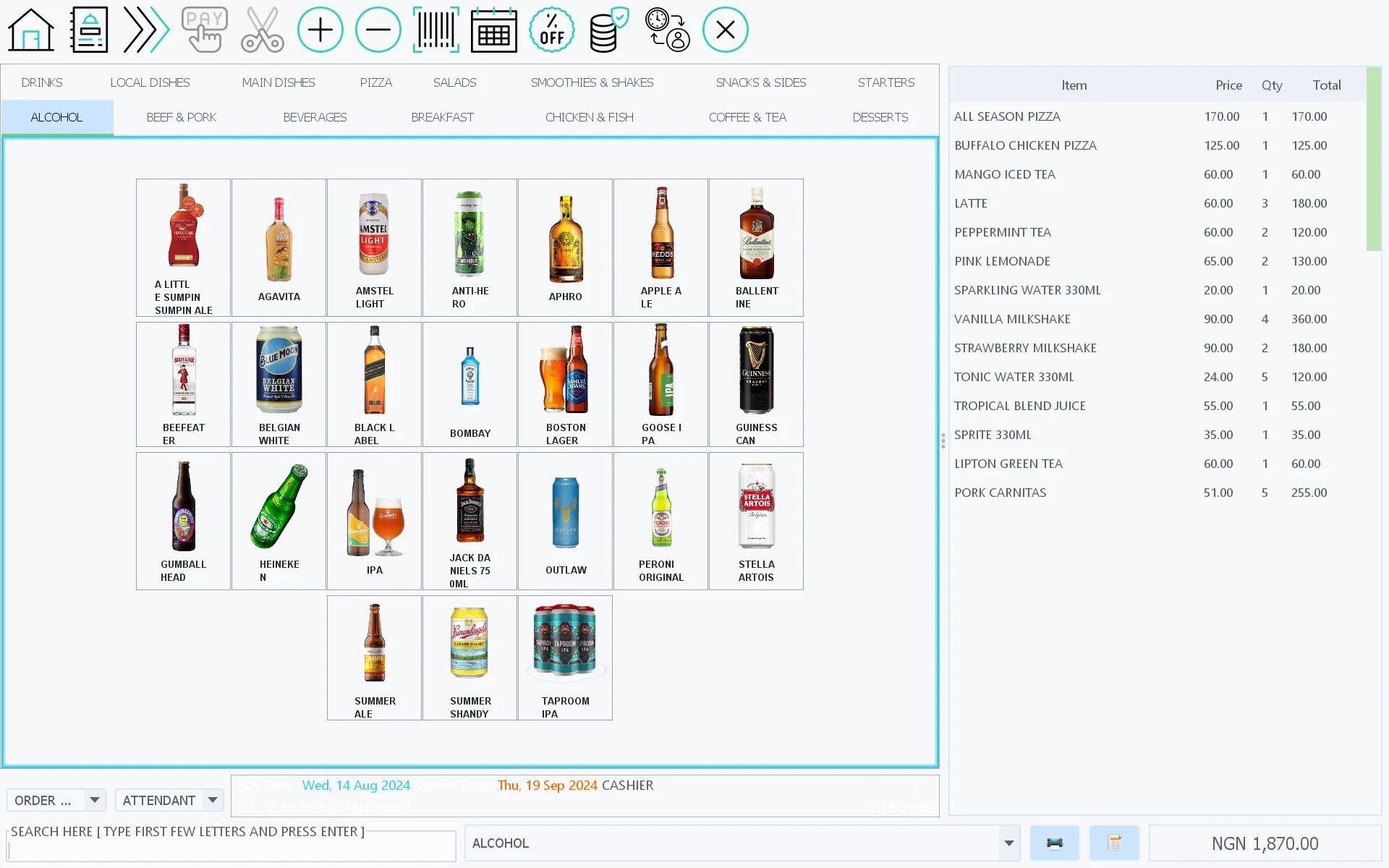 Point of sale
